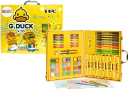 Yellow Duck Künstler-Set im Koffer 84-tlg.