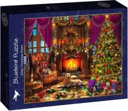 Bluebird Puzzle „Gemütliches Weihnachtszimmer“ 1000 Teile