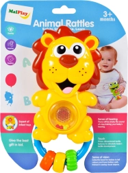 Rassel Löwenbaby mit Licht und Melodien