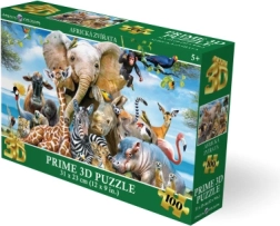 3D-Puzzle Afrikanisches Lächeln 63 Teile