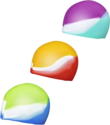 BESTWAY Silikon-Badekappe für Kinder, mehrfarbig, 3+