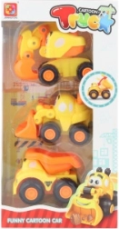 Bauset mit Baustellenfahrzeugen für die Kleinsten