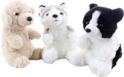 Plüsch-Hündchen 17 cm, umweltfreundlich