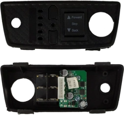 Musikpanel für das Auto mit Batterien