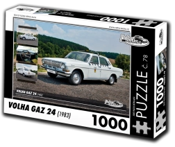 Puzzle Retro-Autos Wolga GAZ 24 (1983) – 1000 Teile