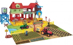 Farm-Set – Kinderbauernhof mit Traktoren, Gebäude und Tieren