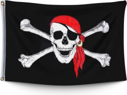 Piratenflagge 90x150 cm