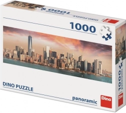 Dino Puzzle Manhattan bei Sonnenuntergang 1000 Teile