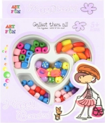 Holzperlen – Set zur Armbandherstellung