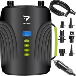 Elektrische 12-V-Pumpe für Paddleboard, Kajak und Boot TRIZAND