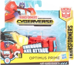 Transformers Cyberverse Optimus Prime mit einem Schritt