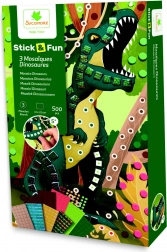 Stick & Fun - kleine Mosaik-Dinosaurier