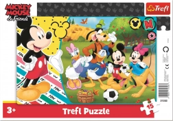 Puzzle TREFL Mickey Mouse auf dem Land 15 Teile