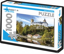 Puzzle Burg Rožmberk 1000 Teile
