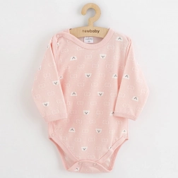 Babybody mit komplettem Druckknopfverschluss New Baby Classic II Bärchen weiß 56 (0–3 M)