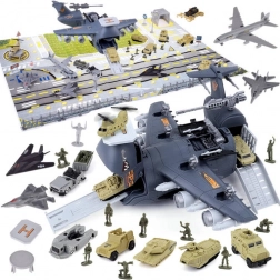 Unterlage für ein Flugzeug auf einem großen Militärstützpunkt ZA4777