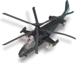 Maisto Fresh Metal Tailwinds KA-52 Alligator, matt schwarzes Flugzeugmodell