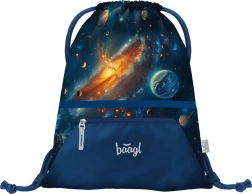 Beutel mit Tasche Weltraum