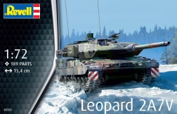 Plastikmodell des Panzers Leopard 2A7V 1:72