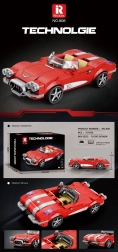 Bausatz Roter Cabrio 311 Teile