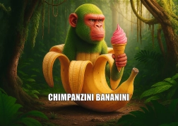 Puzzle BrainRots: Chimpanzini Bananini 200 Teile