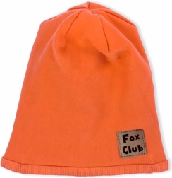 Baby-Baumwollmütze Nicol Fox Club orange