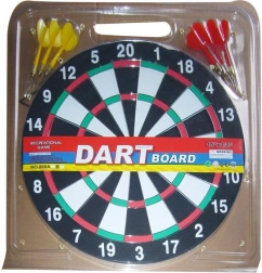 Dart-Set mit 37 cm Zielscheibe