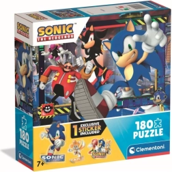 Puzzle Sonic der Igel in Aktion 180 Teile