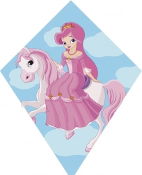 Flugdrachen mit Prinzessin