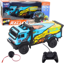 Ferngesteuerter RC-Lkw – blau mit Geräuschen