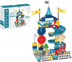 Bausteine mit Murmelbahn für Kinder