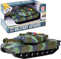 Militärpanzer mit Licht- und Soundeffekten