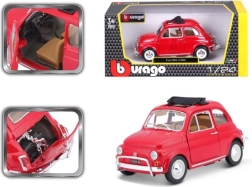 Bburago 1:24 Fiat 500L (1968) Rot