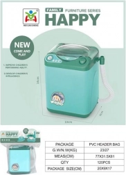 Spielzeug-Waschmaschine mit Effekten 14 cm