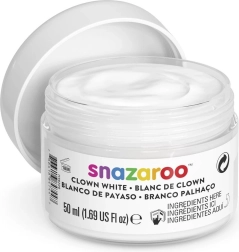 Snazaroo weiße Creme-Gesichtsfarbe 50 ml