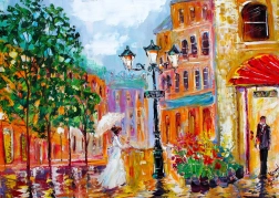 Puzzle Pariser Romanze 1000 Teile