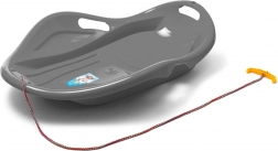 Kinder-Schlitten-Gleiter BABY MIX Premium Komfort 80 cm, grau