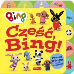BING: Buch mit Registern – Pappbilderbuch für Kinder (polnisch)