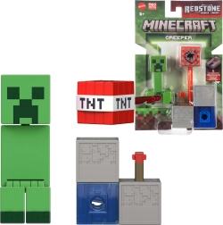 Minecraft Redstone-Figur Charged Creeper mit TNT-Kanone