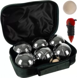 Pétanque-Set – 6 Metallkugeln mit Tasche