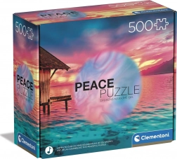 Puzzle 500 Stück CLEMENTONI Peace – Living the Present