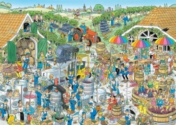 Puzzle Siegreicher Wein 1000 Teile Jan van Haasteren