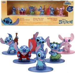 Set aus Metallfiguren STITCH und ANGEL 4 cm – 6 Stk.