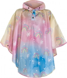 Kinder-Regenponcho mit Einhornmotiv BAAGL XS (90–110 cm)