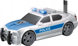 Polizeiauto mit Schwungrad und Effekten 27 cm