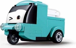 Sluban türkisfarbener Aufzieh-Lkw mit Augen