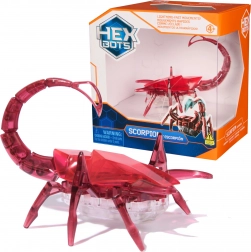 Hex Bots bewegliche Skorpion-Figur rot mit Licht