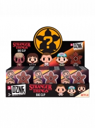 Stranger Things Schlüsselanhänger mit Charakteren – Mix aus 5 Motiven (Display 24 Stk.)