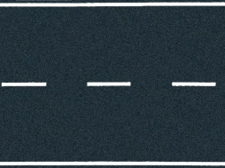 Selbstklebende Straße Schwarz Asphalt für Modellbahnen