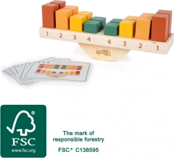 Montessori-Balancierspiel aus Holz SMALL FOOT